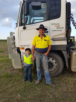 Nathan and James, Doyle's Cane Mulch